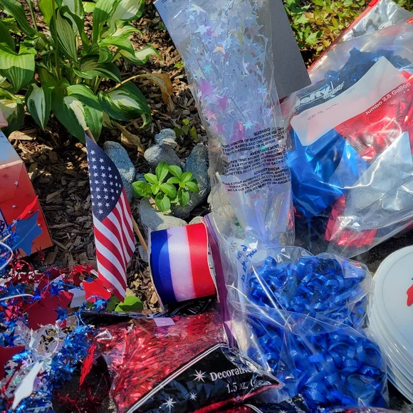Patriotic Party Supplies Set